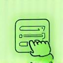 Icon representing user-friendly interface